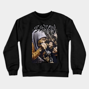 saxon granny scream Crewneck Sweatshirt